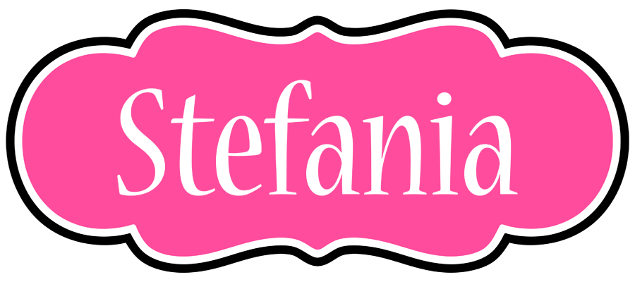 Stefania invitation logo