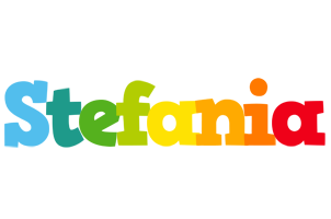 Stefania rainbows logo