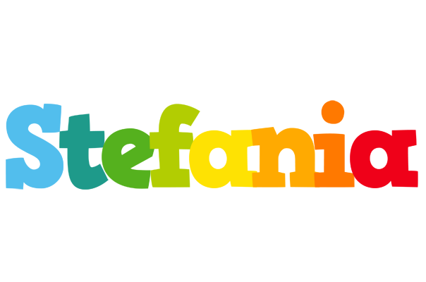 Stefania rainbows logo