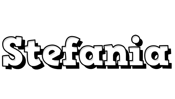 Stefania snowing logo