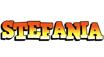 Stefania sunset logo