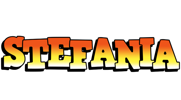 Stefania sunset logo