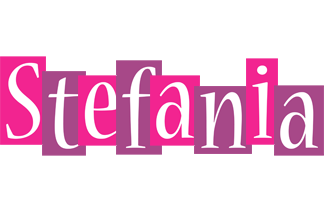 Stefania whine logo