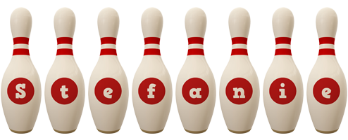 Stefanie bowling-pin logo