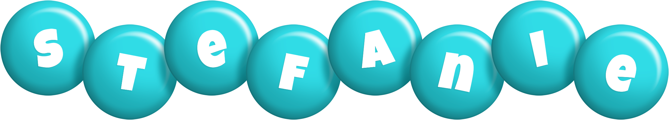 Stefanie candy-azur logo