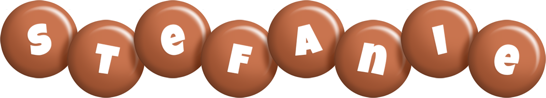 Stefanie candy-brown logo
