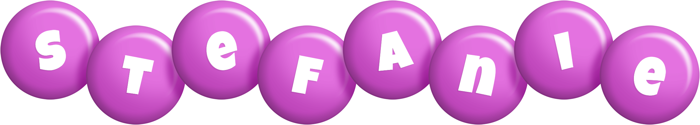 Stefanie candy-purple logo