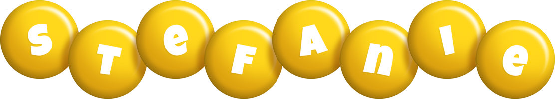 Stefanie candy-yellow logo