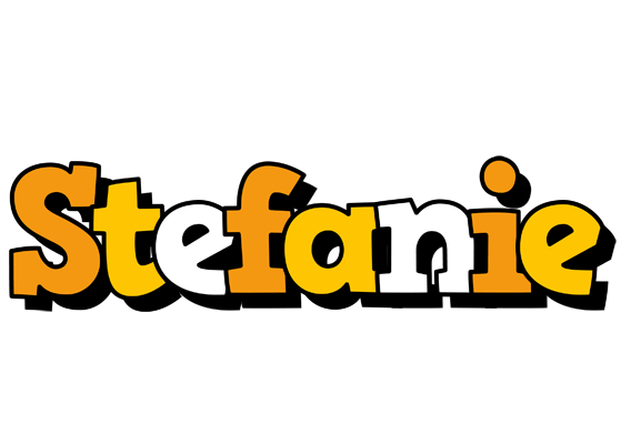 Stefanie cartoon logo