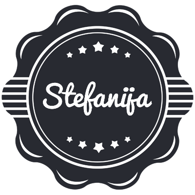 Stefanija badge logo