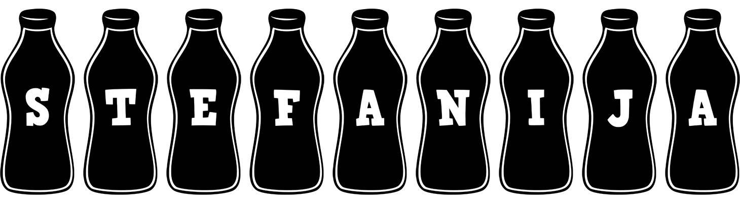 Stefanija bottle logo