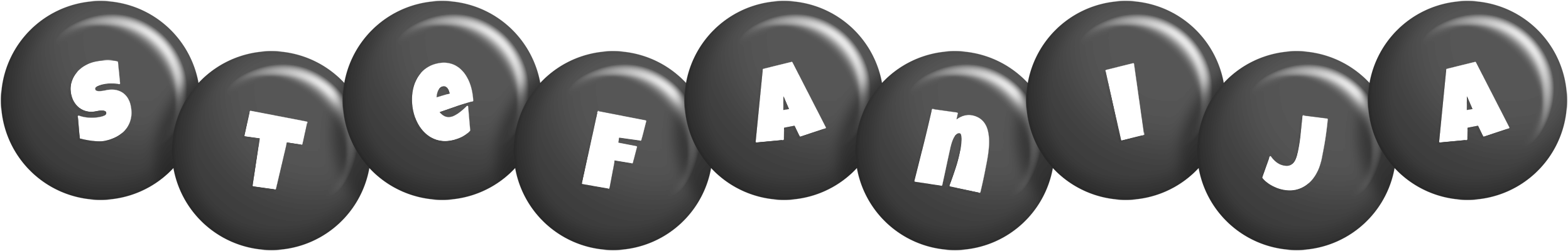Stefanija candy-black logo