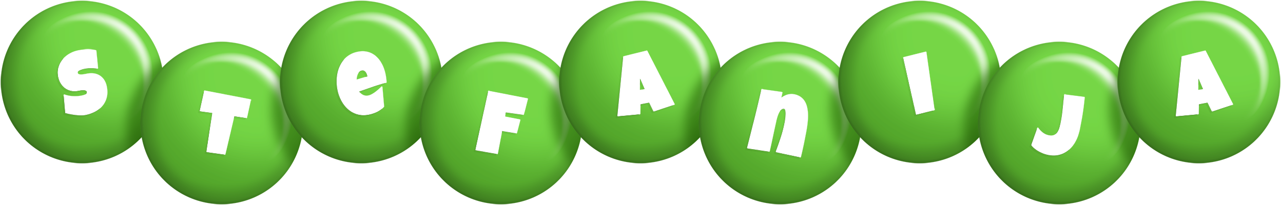 Stefanija candy-green logo