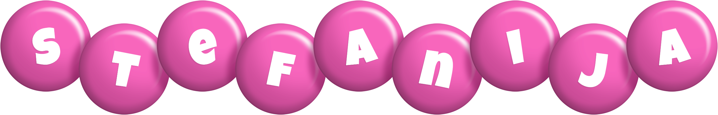 Stefanija candy-pink logo