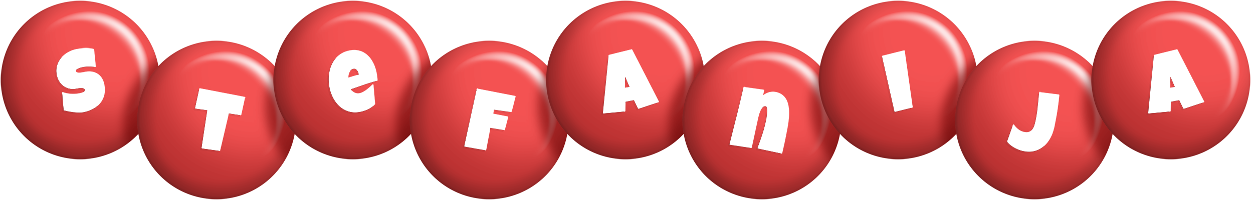 Stefanija candy-red logo