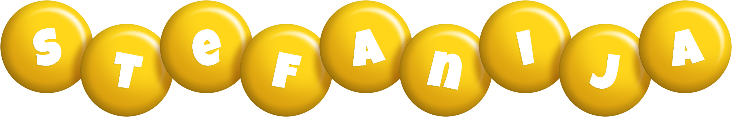 Stefanija candy-yellow logo