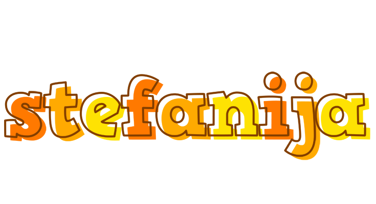 Stefanija desert logo