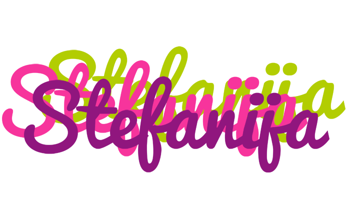 Stefanija flowers logo