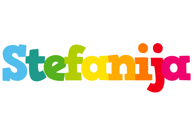 Stefanija rainbows logo