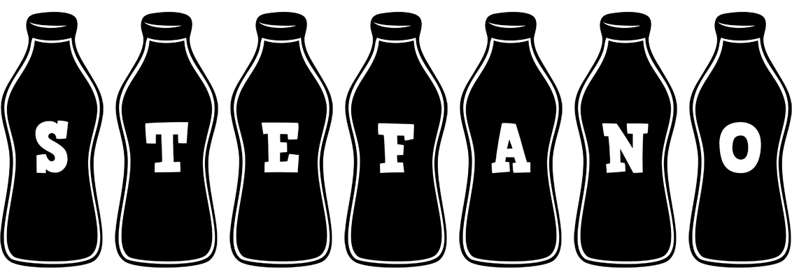 Stefano bottle logo