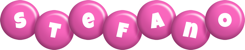 Stefano candy-pink logo