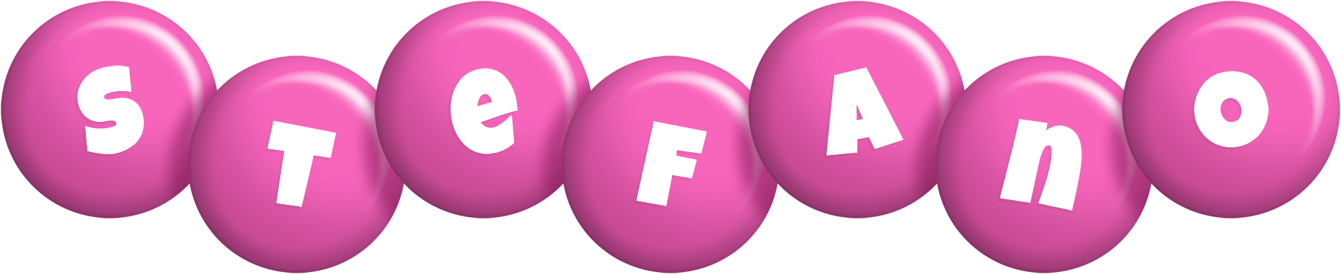 Stefano candy-pink logo