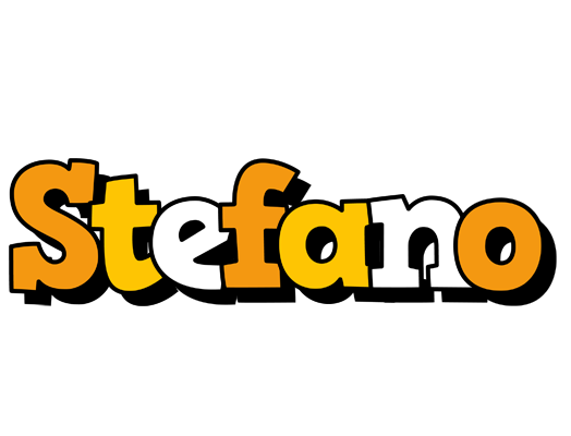 Stefano cartoon logo