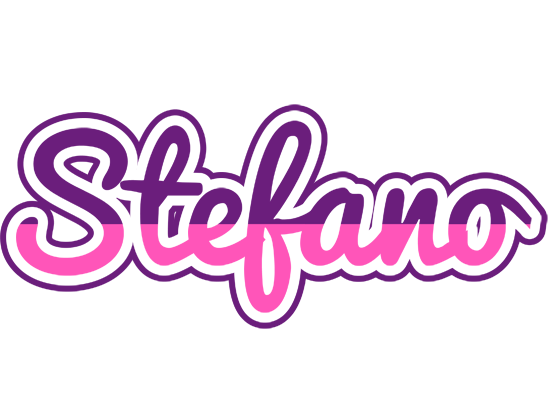Stefano cheerful logo