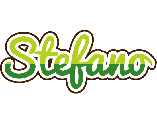 Stefano golfing logo