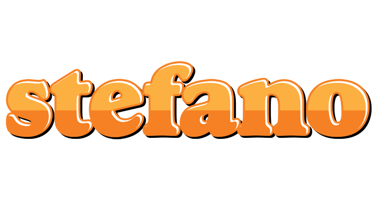 Stefano orange logo