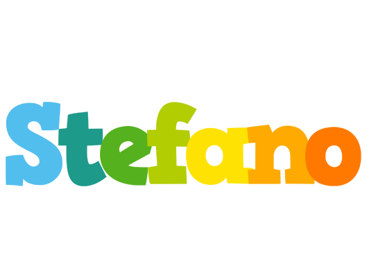 Stefano rainbows logo