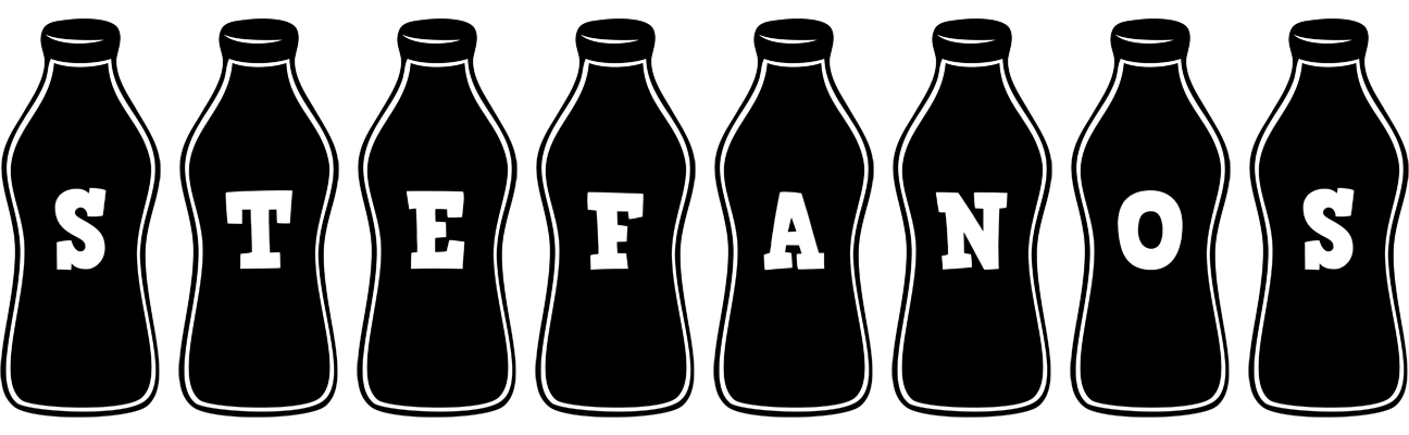 Stefanos bottle logo