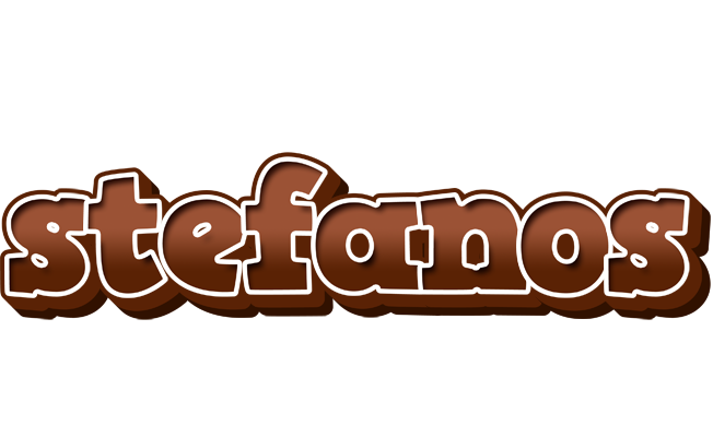 Stefanos brownie logo