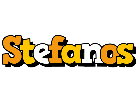 Stefanos cartoon logo