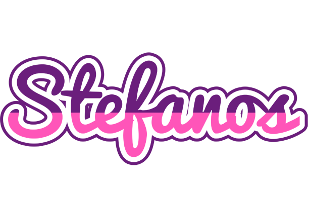 Stefanos cheerful logo