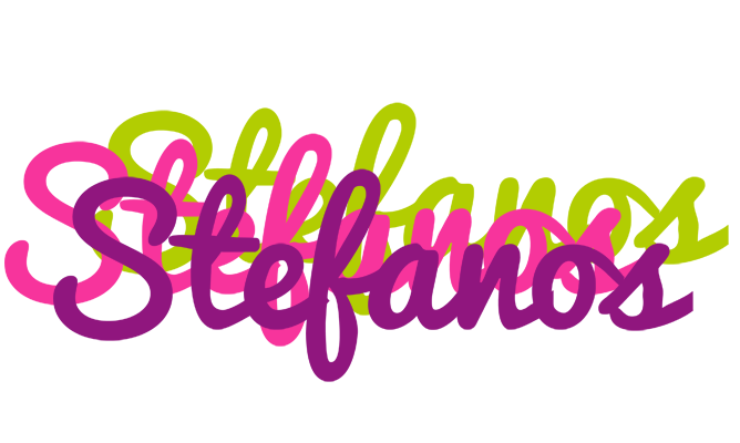 Stefanos flowers logo