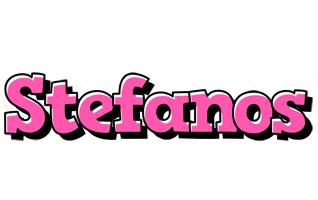 Stefanos girlish logo