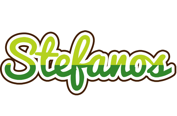 Stefanos golfing logo
