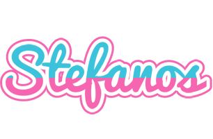 Stefanos woman logo