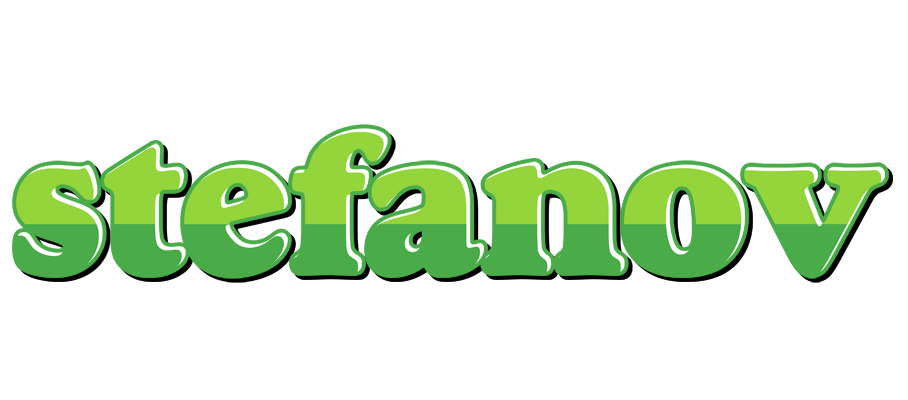 Stefanov apple logo