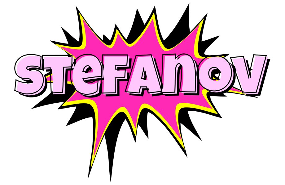 Stefanov badabing logo
