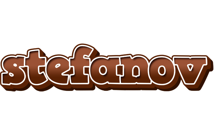 Stefanov brownie logo