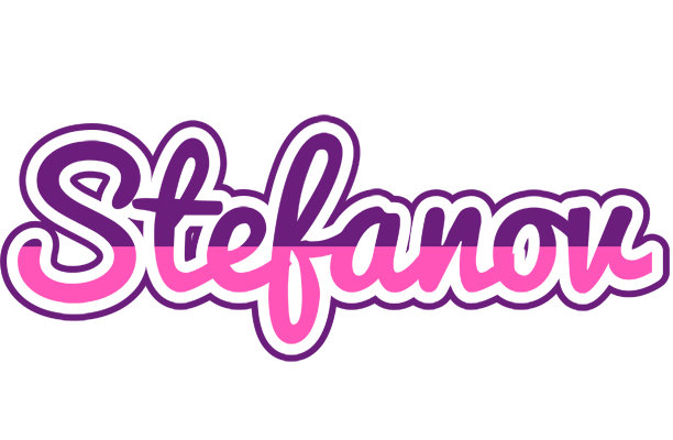 Stefanov cheerful logo