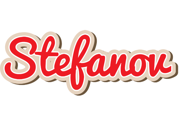Stefanov chocolate logo