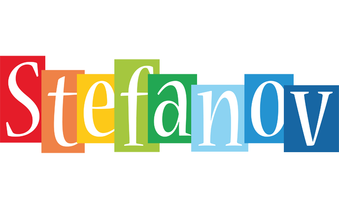 Stefanov colors logo