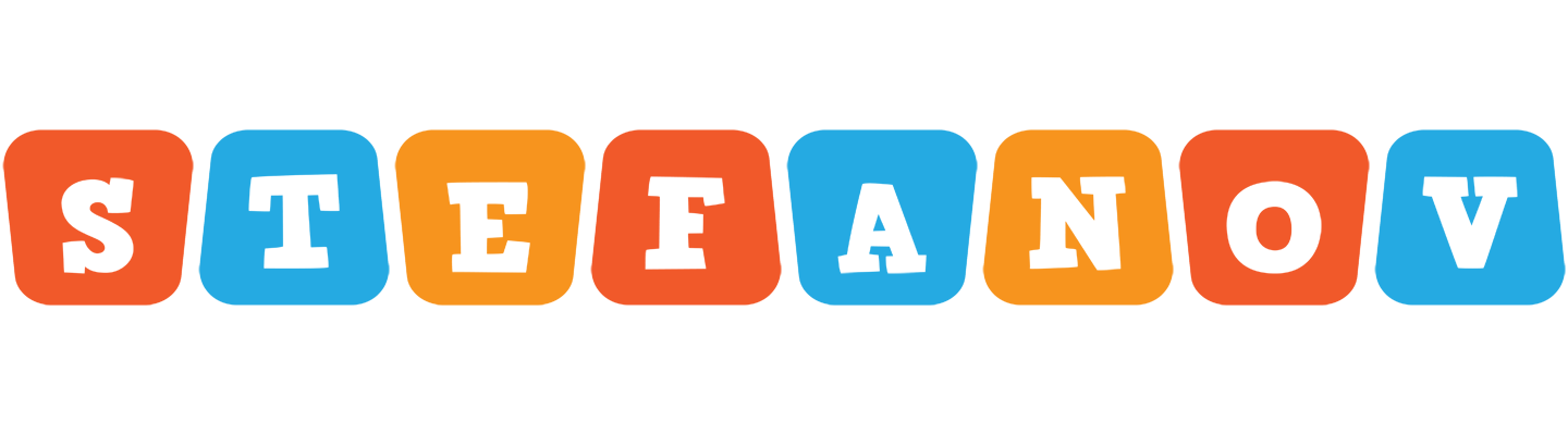 Stefanov comics logo