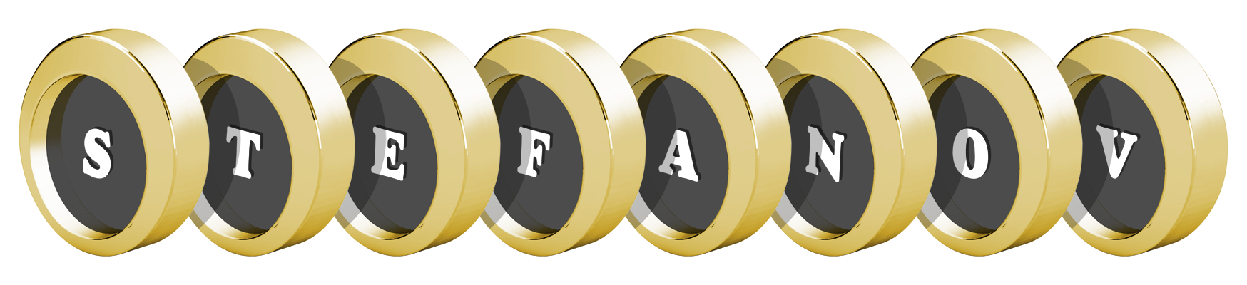 Stefanov gold logo