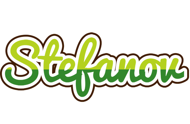 Stefanov golfing logo