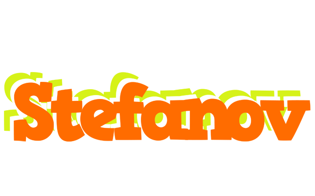 Stefanov healthy logo
