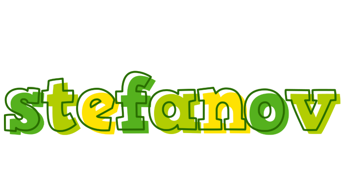 Stefanov juice logo